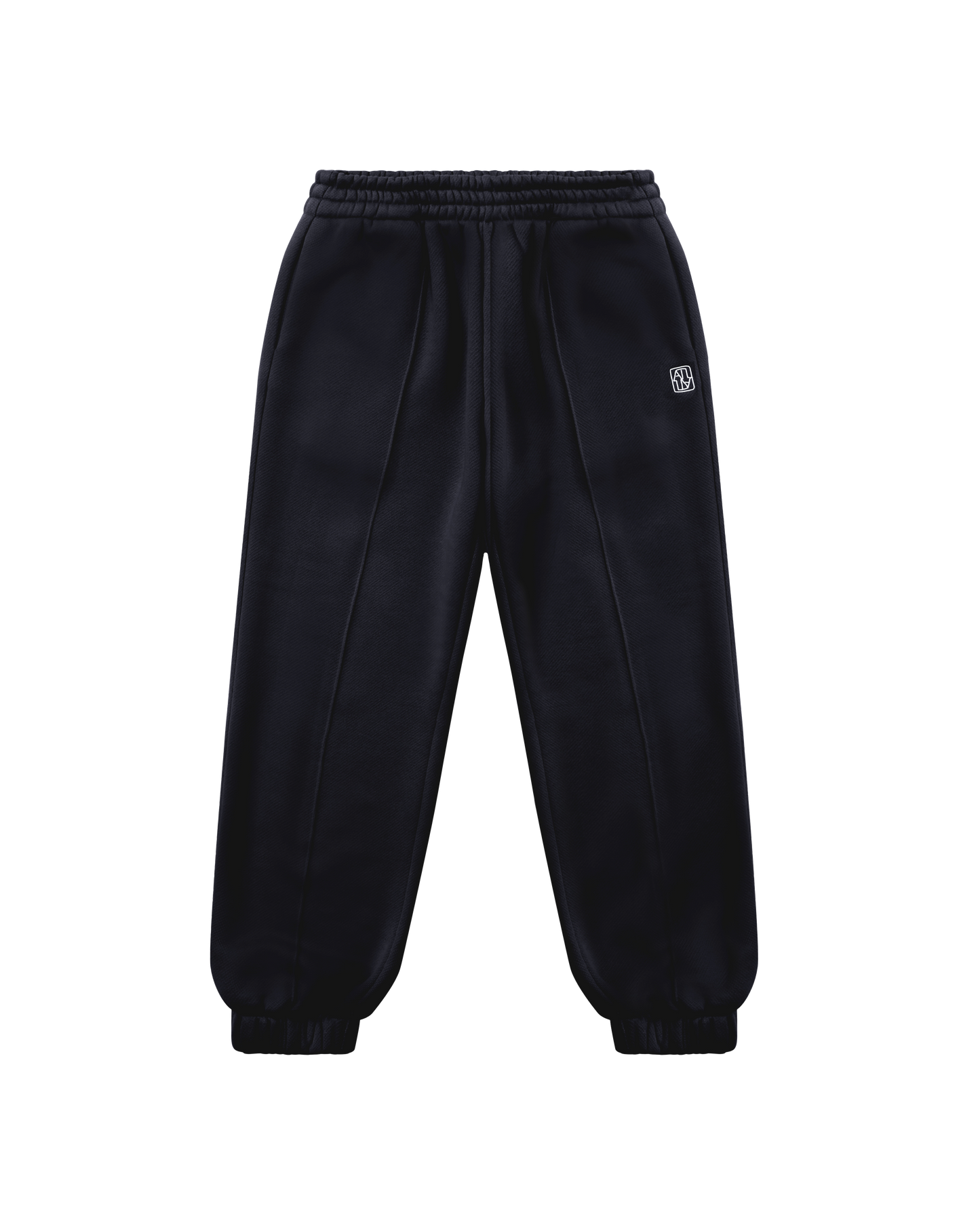 Black Mens's Track Pant