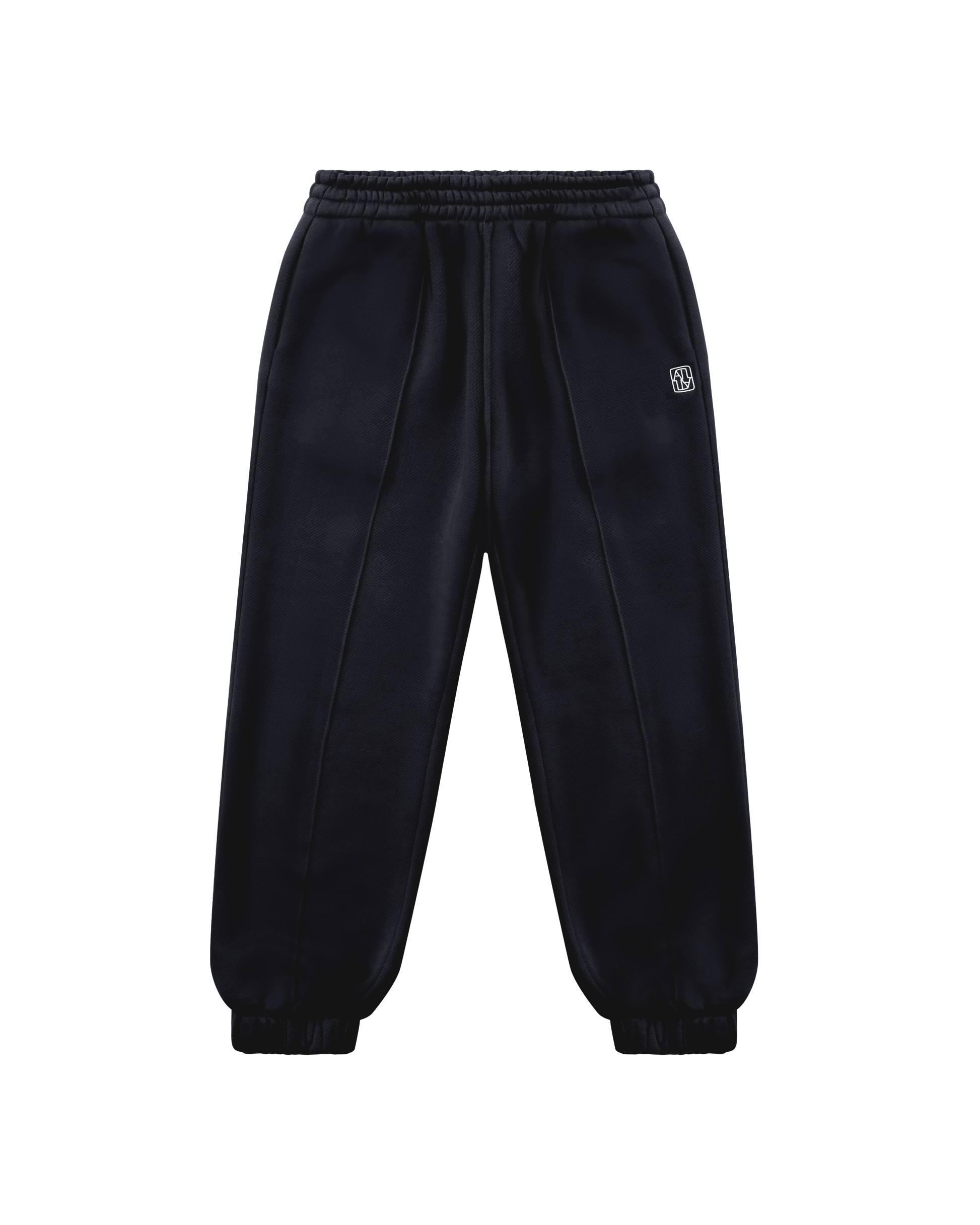 Black Mens's Track Pant