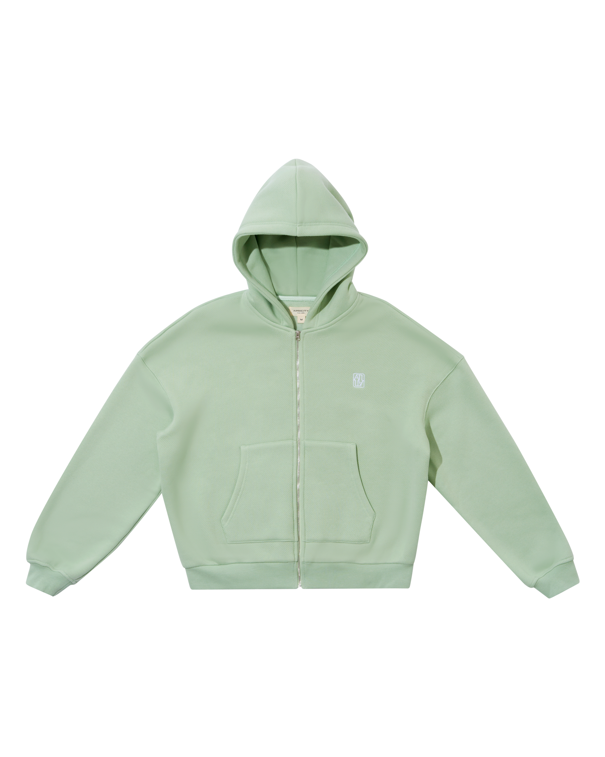 Sage Unisex Zip Hoodie