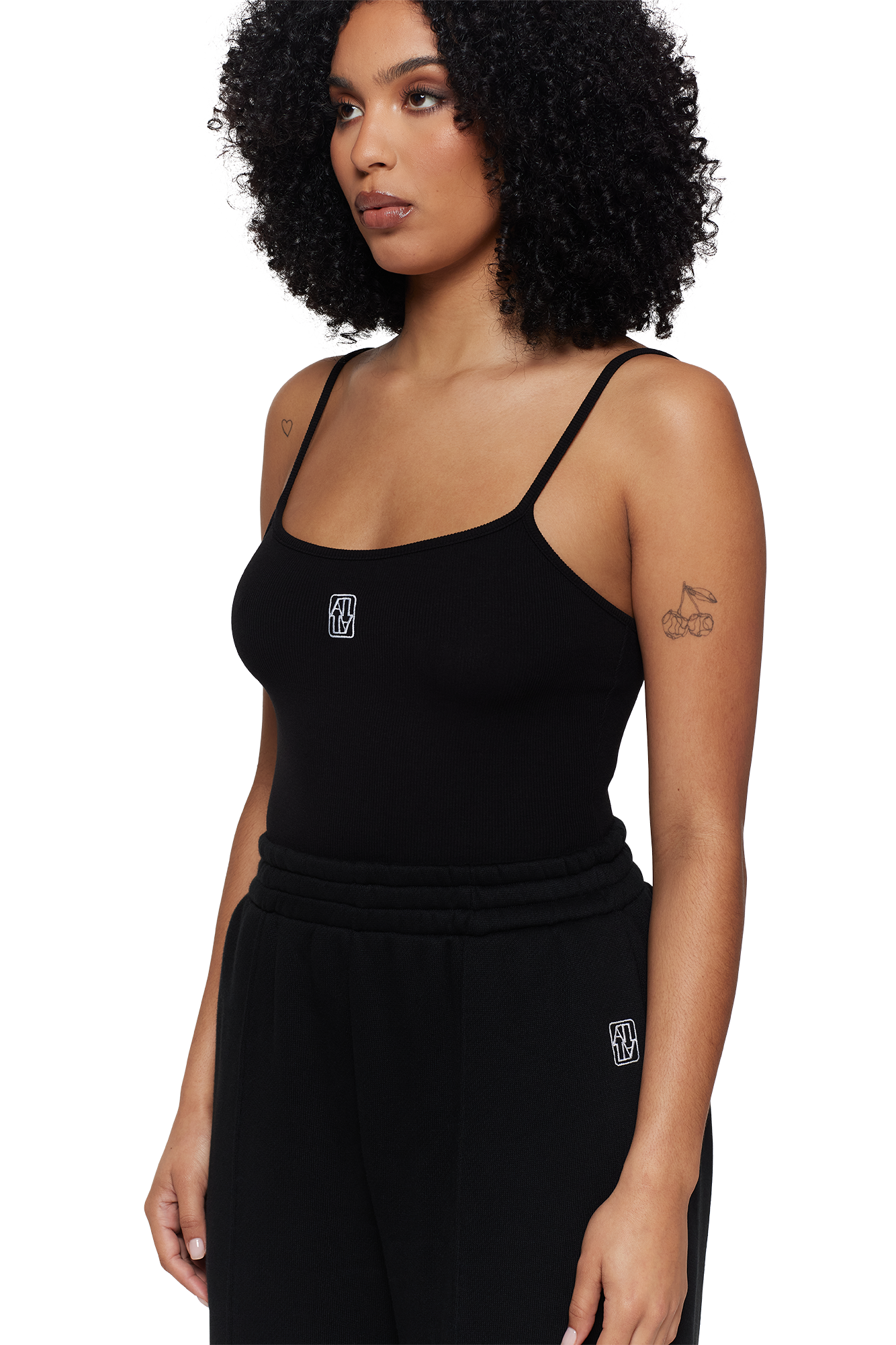 Black Women's Singlet