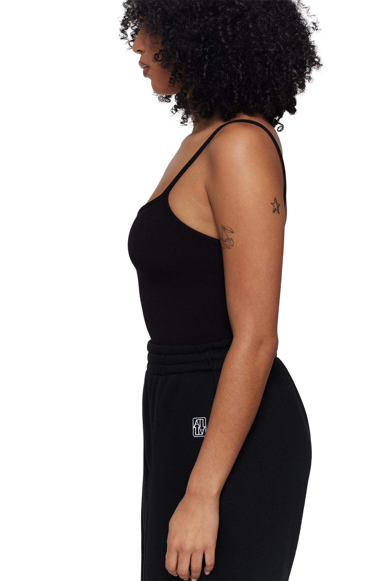 Black Women's Singlet