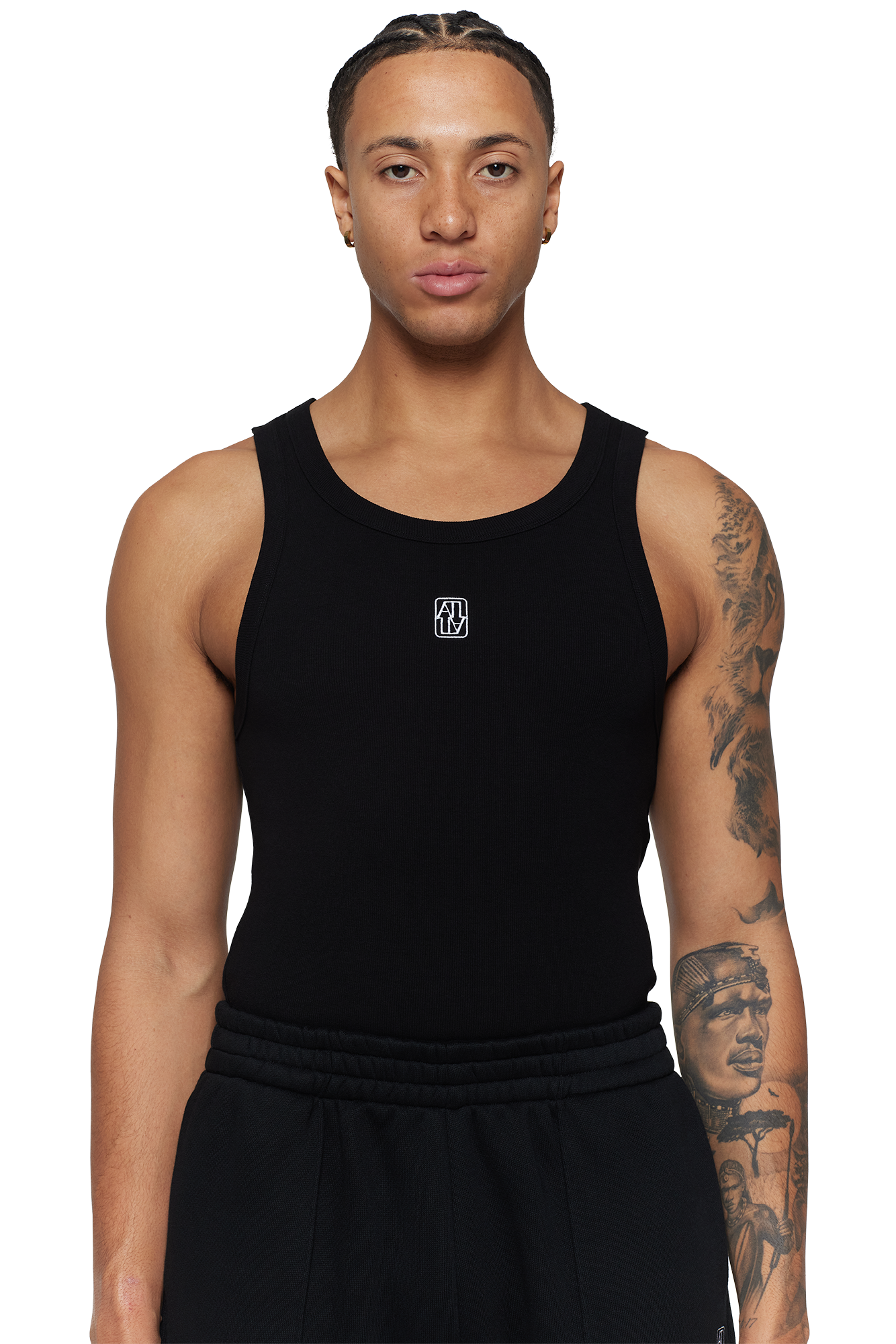 Black Men’s Singlet