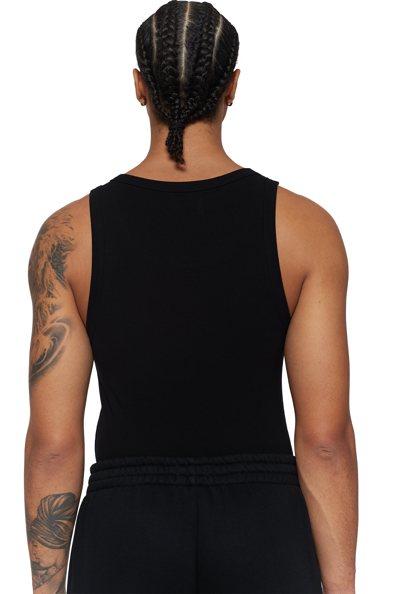 Black Men’s Singlet