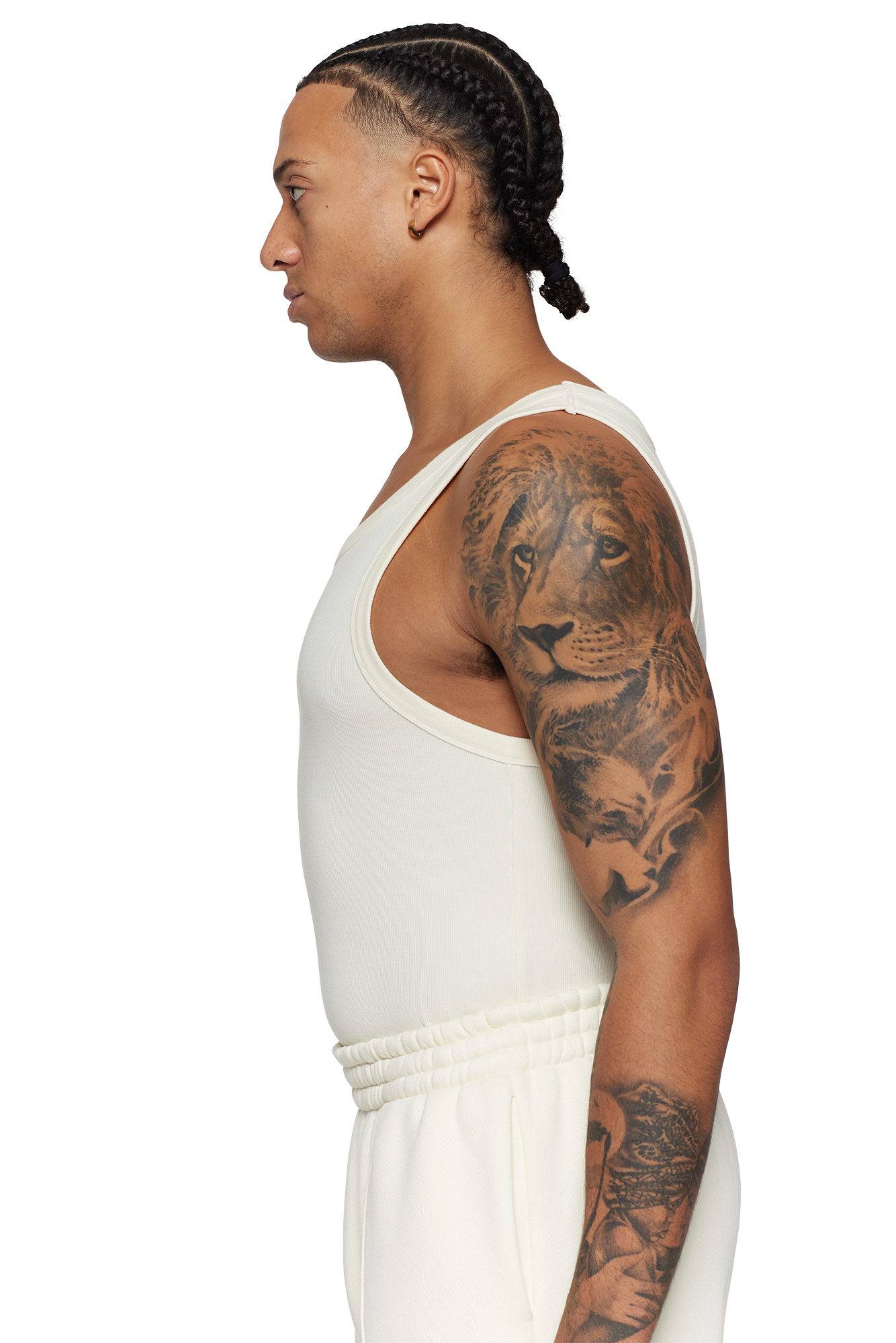 Cream Men’s Singlet