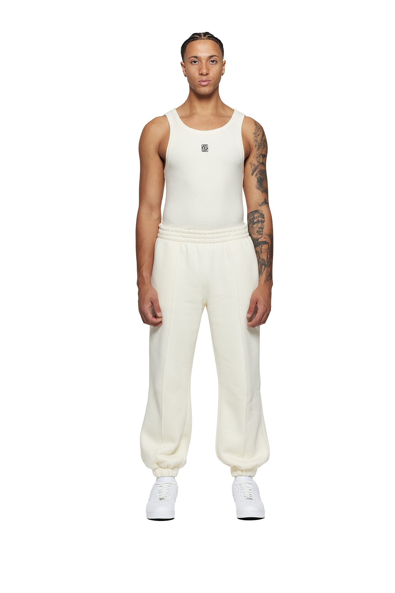 Cream Mens's Track Pant